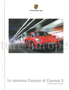 2007 PORSCHE CAYMAN HARDBACK BROCHURE FRENCH