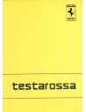 1989 FERRARI TESTAROSSA INSTRUCTIEBOEKJE 540/89