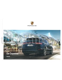 2020 PORSCHE CAYENNE HARDCOVER BROCHURE NEDERLANDS
