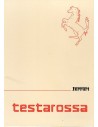 1985 FERRARI TESTAROSSA INSTRUCTIEBOEKJE 344/85