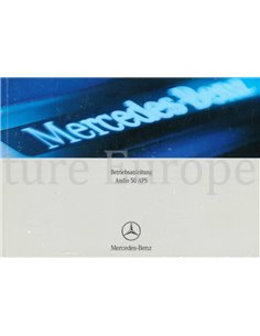 2005 MERCEDES BENZ AUDIO 50 APS INSTRUCTIEBOEKJE DUITS
