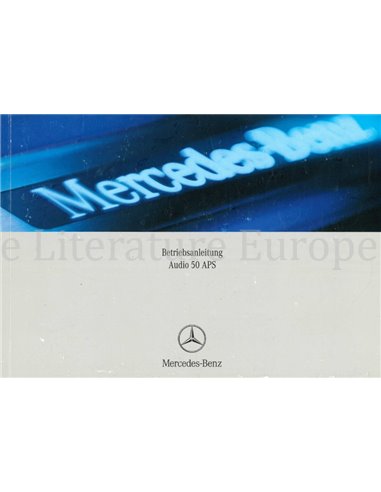 2005 MERCEDES BENZ RADIO AUDIO 50 APS BETRIEBSANLEITUNG DEUTSCH