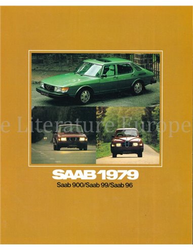 1979 SAAB 900 | 99 | 96 BROCHURE DUTCH