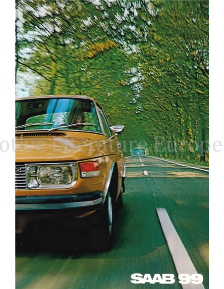 1975 SAAB RANGE BROCHURE DUTCH