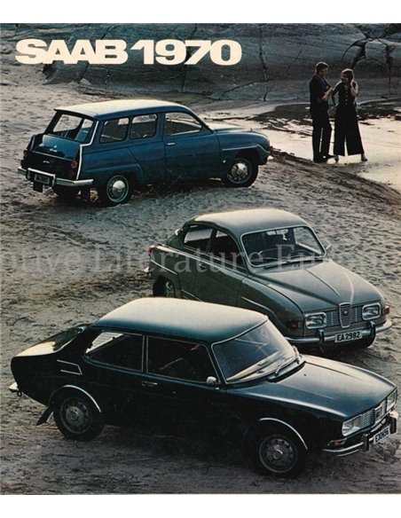 1971 SAAB 95 V4 | 96 V4 | 99 BROCHURE DUTCH