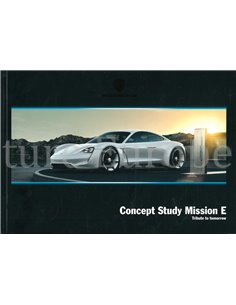 2016 PORSCHE MISSION E PROSPEKT ENGLSICH