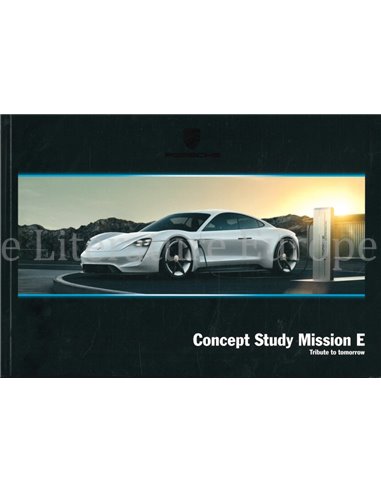 2016 PORSCHE MISSION E BROCHURE ENGELS