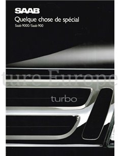1988 SAAB 900 | 9000 BROCHURE FRANS