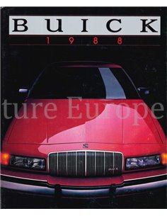 1988 BUICK PROGRAMM PROSPEKT ENGLISCH (USA)