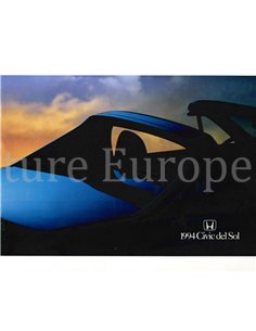 1994 HONDA CIVIC DEL SOL BROCHURE ENGELS