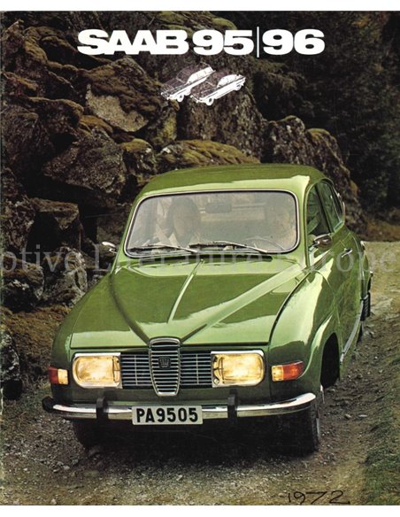 1972 SAAB 95 | 96 PROSPEKT FRANZÖSISCH