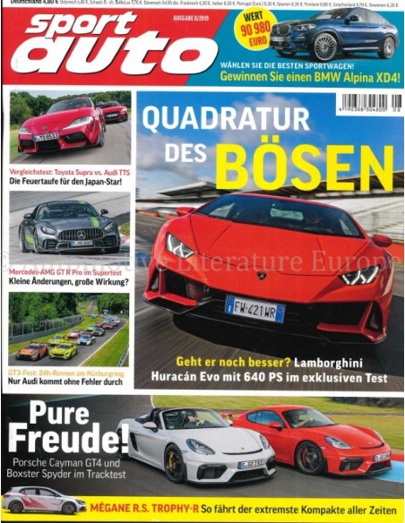 2019 SPORT AUTO MAGAZINE 08 DEUTSCH