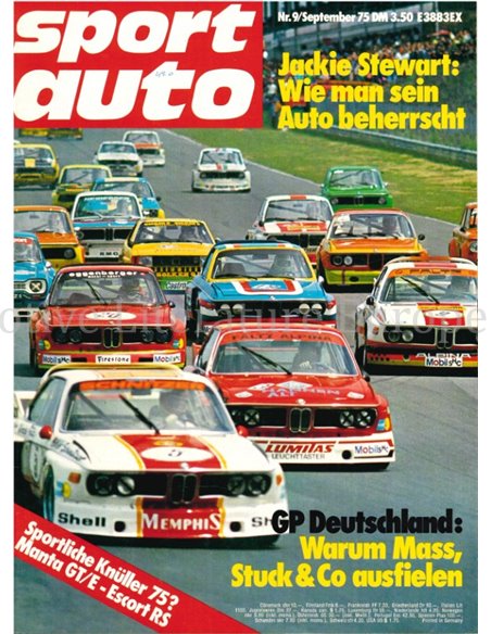 1975 SPORT AUTO MAGAZINE 09 DUITS