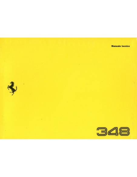 1993 FERRARI 348 TB INSTRUCTIEBOEKJE 779/93