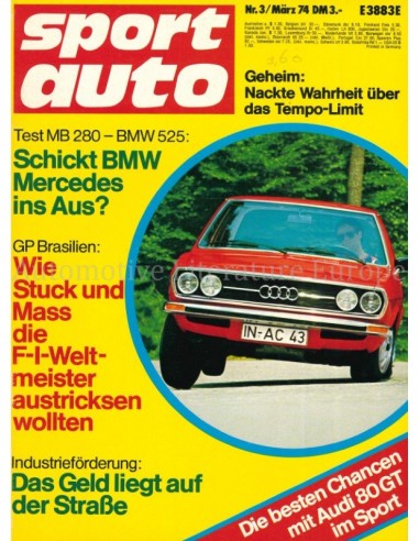 1974 SPORT AUTO MAGAZINE 04 GERMAN