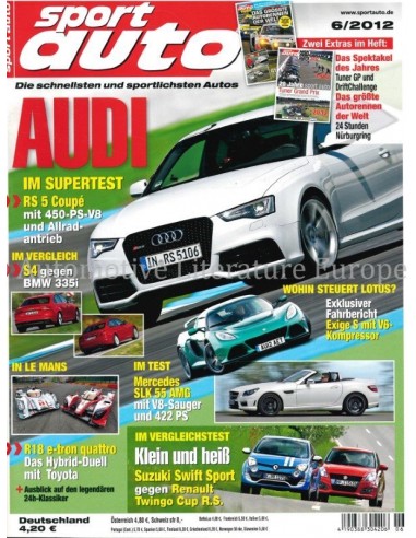 2012 SPORT AUTO MAGAZINE 06 GERMAN