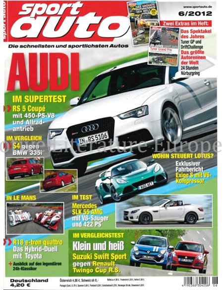 2012 SPORT AUTO MAGAZINE 06 DEUTSCH