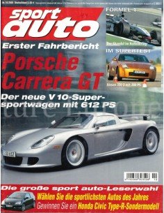 2003 SPORT AUTO MAGAZINE 10 GERMAN