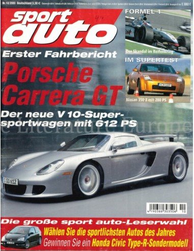 2003 SPORT AUTO MAGAZINE 10 DEUTSCH