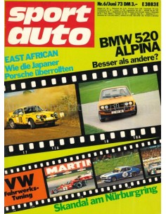 1973 SPORT AUTO MAGAZIN 06 DEUTSCH