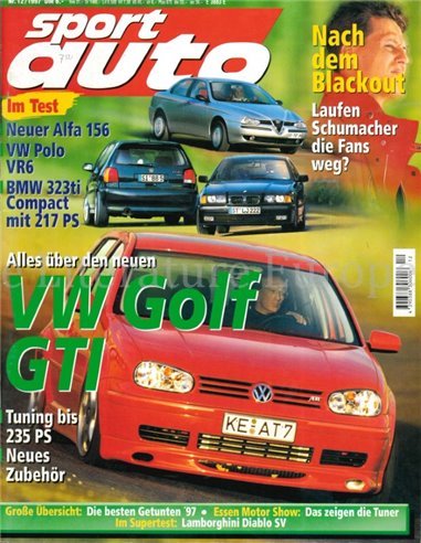 1997 SPORT AUTO MAGAZINE 12 DEUTSCH