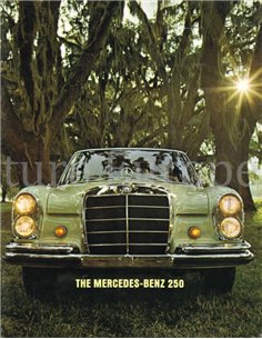 1966 MERCEDES BENZ S KLASSE BROCHURE ENGELS (US)