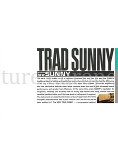 1998 NISSAN SUNNY BROCHURE JAPANS