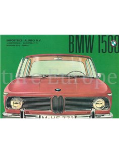 1961 BMW 1500 BROCHURE DUTCH