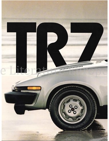 1980 TRIUMPH TR7 BROCHURE ENGLISH (US)