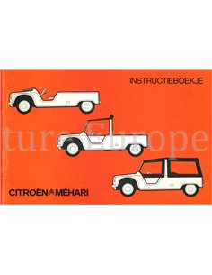 1976 CITROEN MEHARI BETRIEBSANLEITUNG NIEDERLÄNDISCH