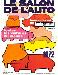 1972 L'AUTO-JOURNAL MAGAZINE special10 FRENCH