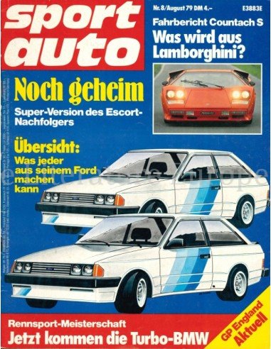 1979 SPORT AUTO MAGAZINE 08 DEUTSCH