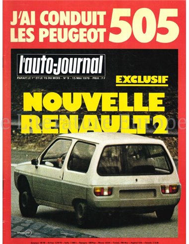 1979 L'AUTO-JOURNAL MAGAZINE 09 FRENCH