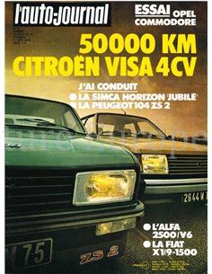 1979 L'AUTO-JOURNAL MAGAZINE 08 FRANS