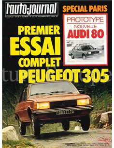 1977 L'AUTO-JOURNAL MAGAZIN 22 FRANZÖSISCH