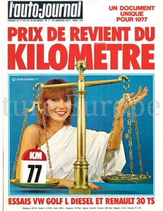1977 L'AUTO-JOURNAL MAGAZINE 01 FRENCH