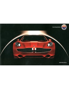 2012 FISKER KARMA BROCHURE ENGELS USA