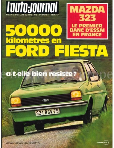 1977 L'AUTO-JOURNAL MAGAZIN 08 FRANZÖSISCH