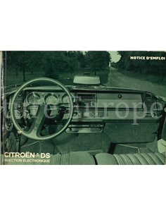 1973 CITROEN DS 23 INSTRUCTIEBOEKJE FRANS