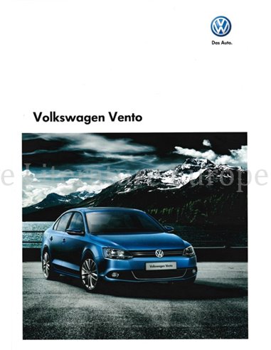 2012 VOLKSWAGEN VENTO LEAFLET SPAANS (BR)