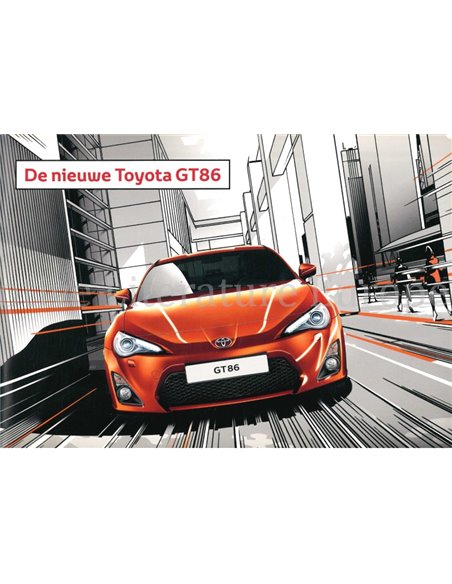 2012 TOYOTA GT86 BROCHURE ENGLISH (US)