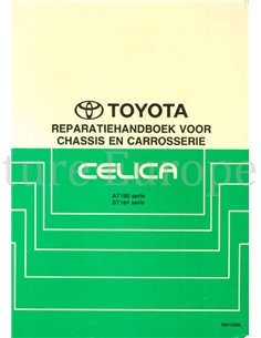 1989 TOYOTA CELICA FAHRWERK & KAROSSERIE WERKSTATTHANDBUCH NIEDERLÄNDISCH