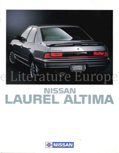 1988 NISSAN LAUREL ALTIMA BROCHURE 