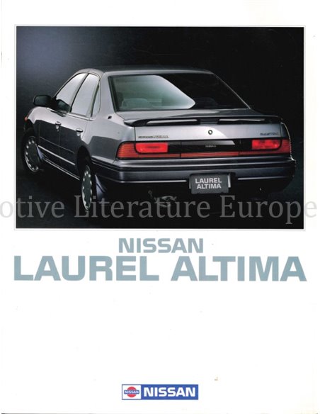 1988 NISSAN LAUREL ALTIMA BROCHURE 