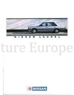1986 NISSAN LAUREL BROCHURE DUITS
