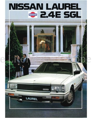 1985 NISSAN LAUREL BROCHURE 