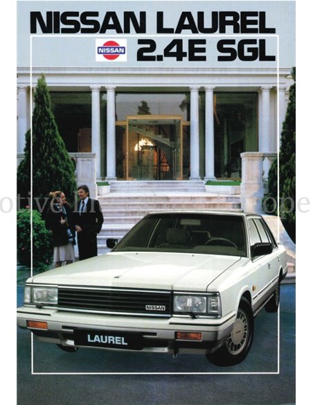 1985 NISSAN LAUREL BROCHURE 