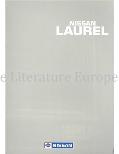 1981 NISSAN LAUREL BROCHURE DUTCH