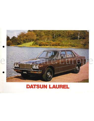 1977 DATSUN LAUREL BROCHURE DUTCH