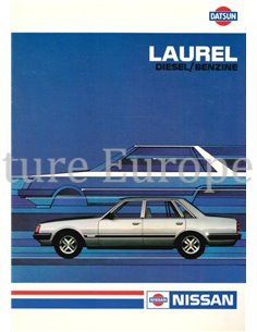 1984 NISSAN LAUREL BROCHURE GERMAN